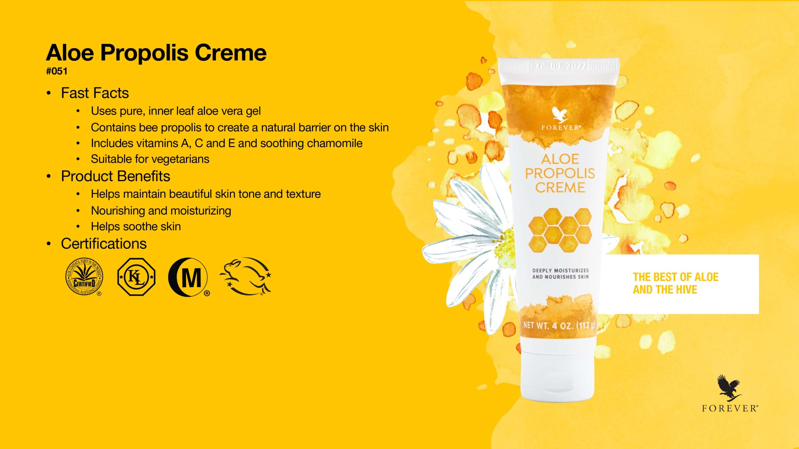 Aloe Propolis Crème